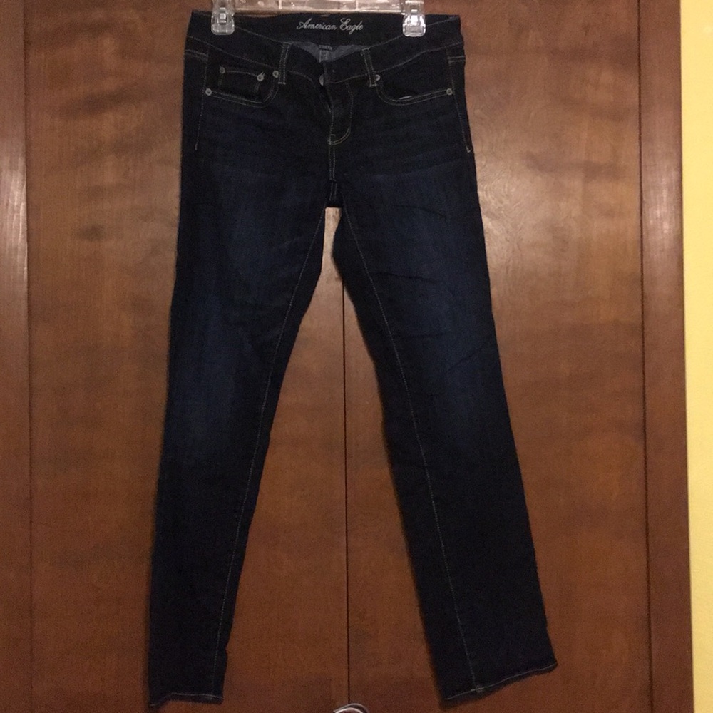 JEAN SALE! AE Straight Leg Stretch Jeans
